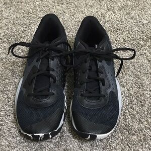 Black and White Athletic Basketball Sneakers